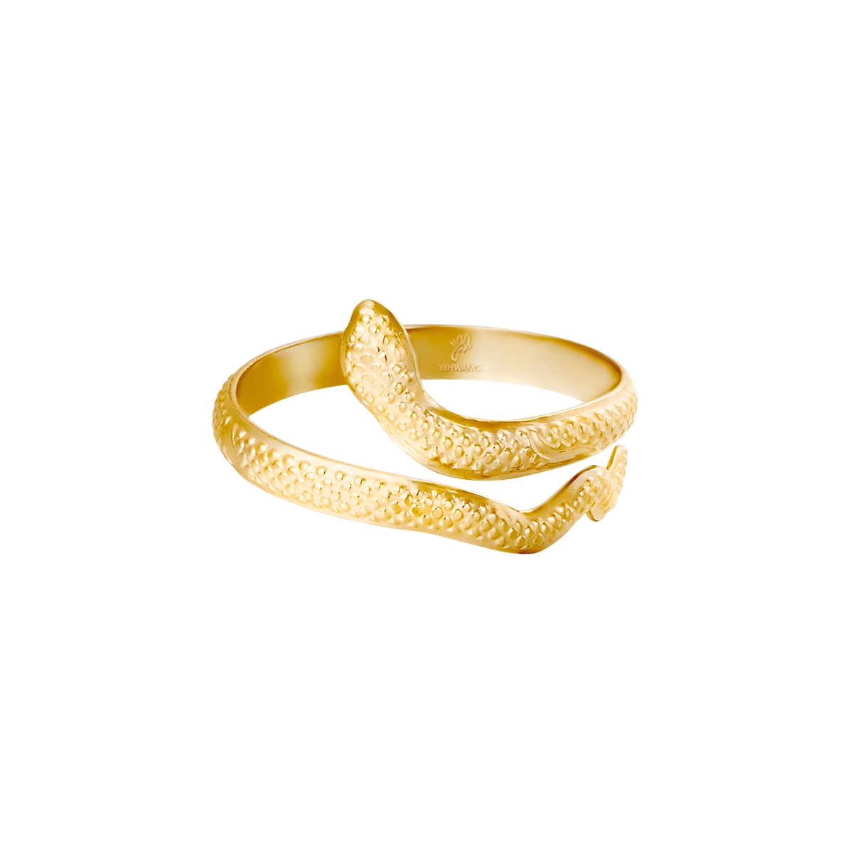 Snake golden ring