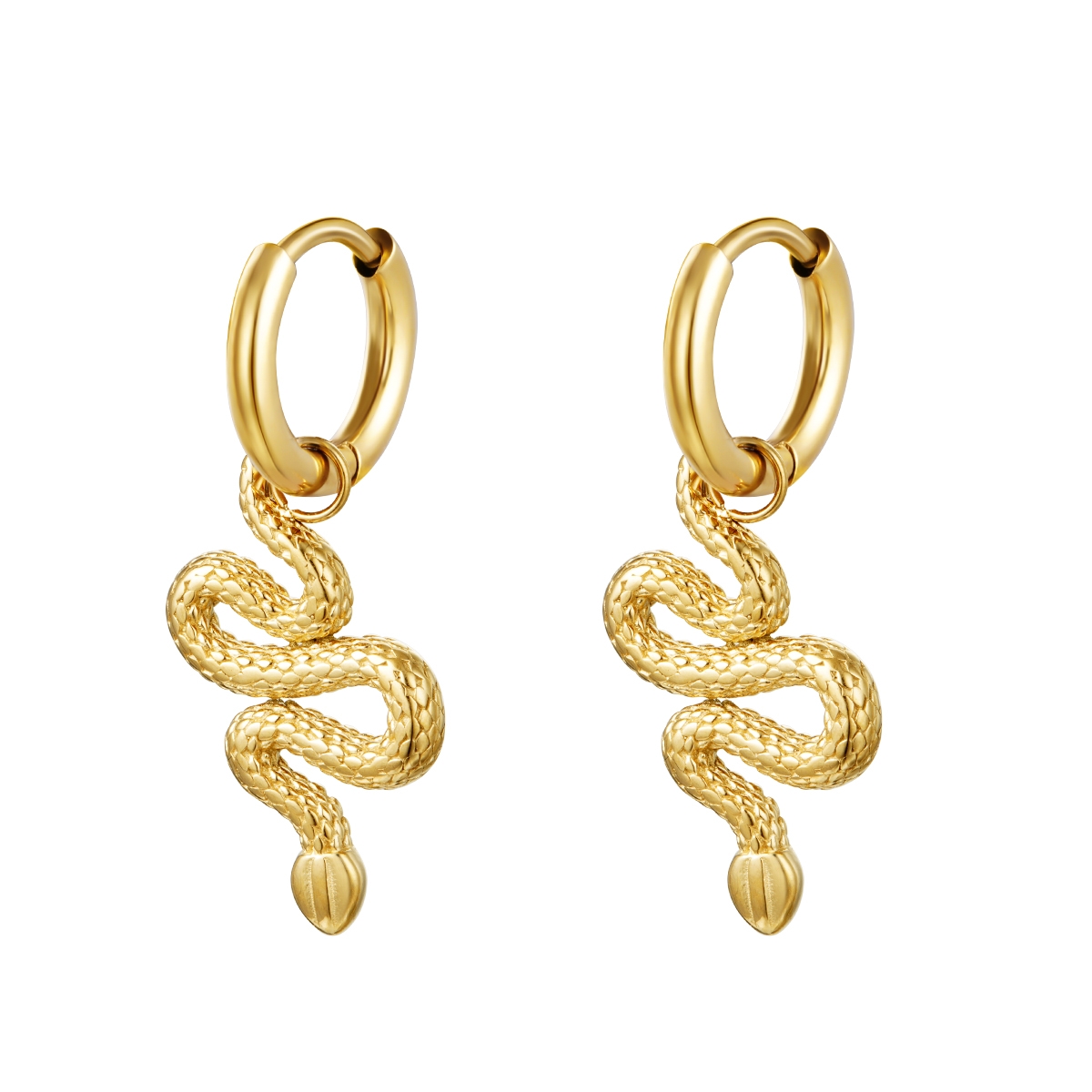 Snake earrings