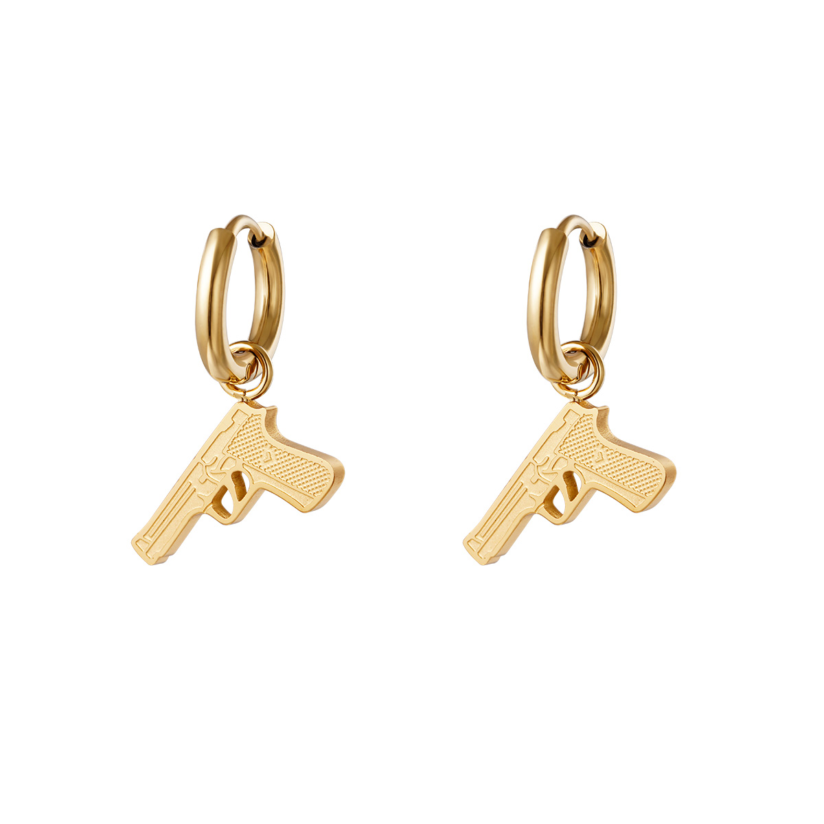 Pistol earrings