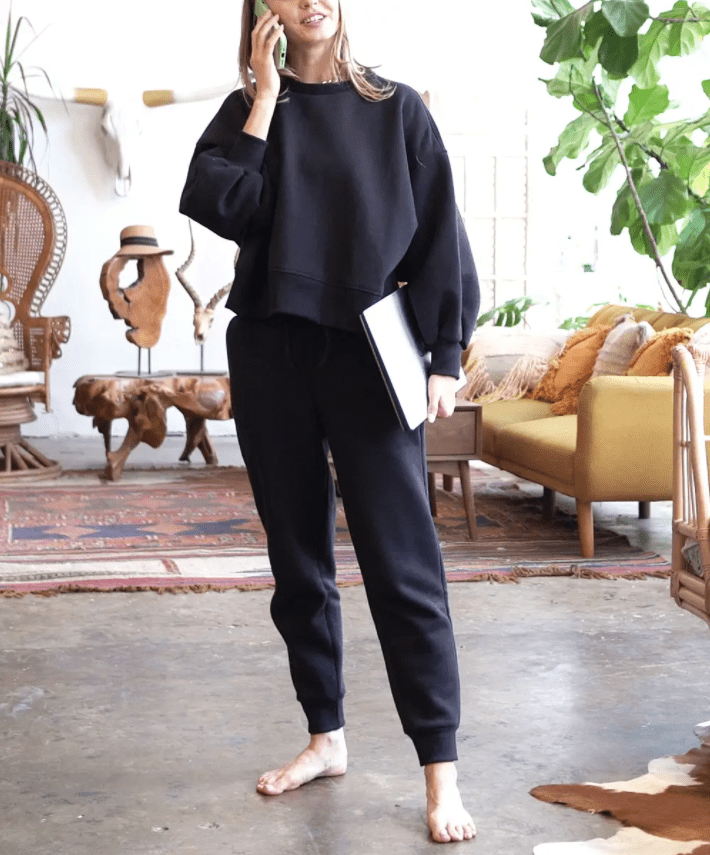 Joggers and sweatshirt set